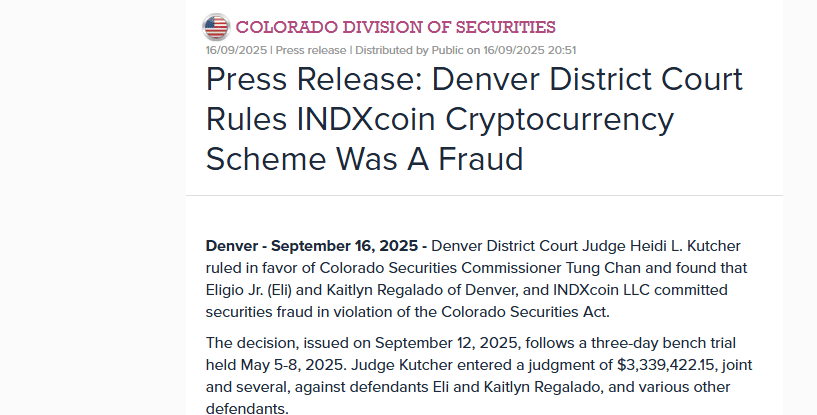 Screenshot of press release. Source: publicnow.com